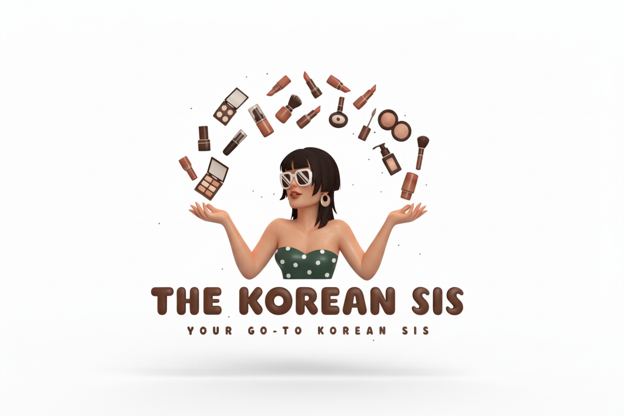 3D Korean Sis Logo - White Background